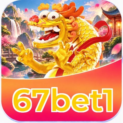 Interface da plataforma 67bet1 mostrando slots populares e bônus de boas-vindas
